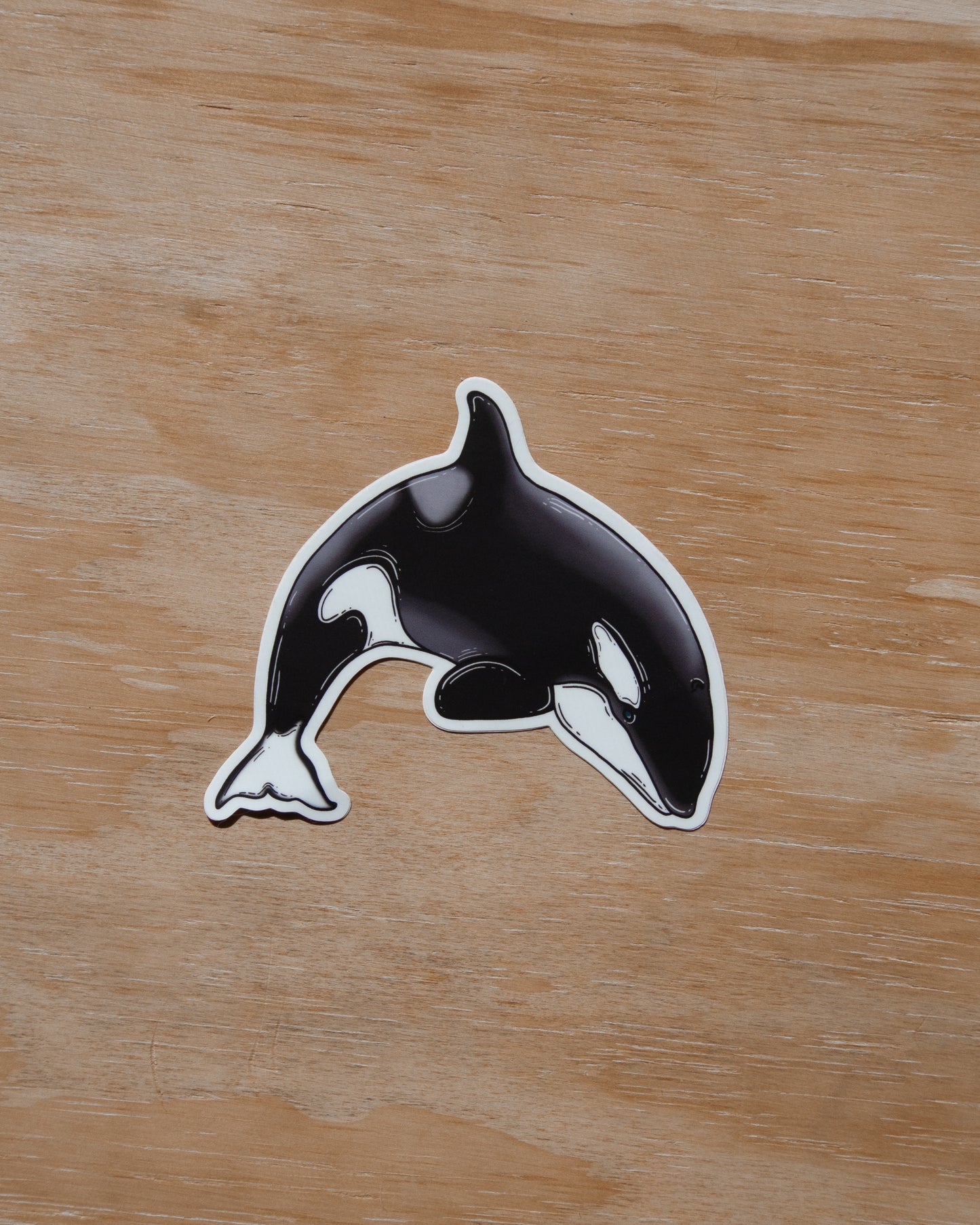 Waterproof Vinyl Sticker - Orca Whale