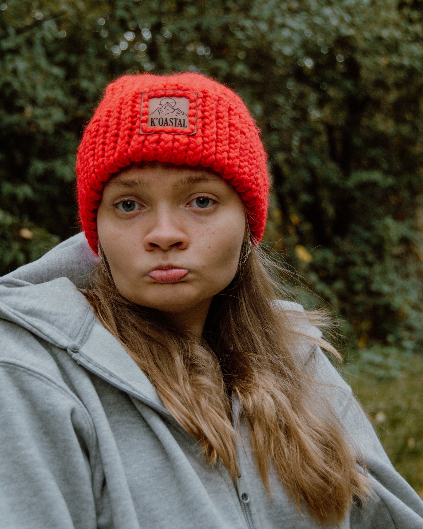 Toque Beanie - Arleen Red