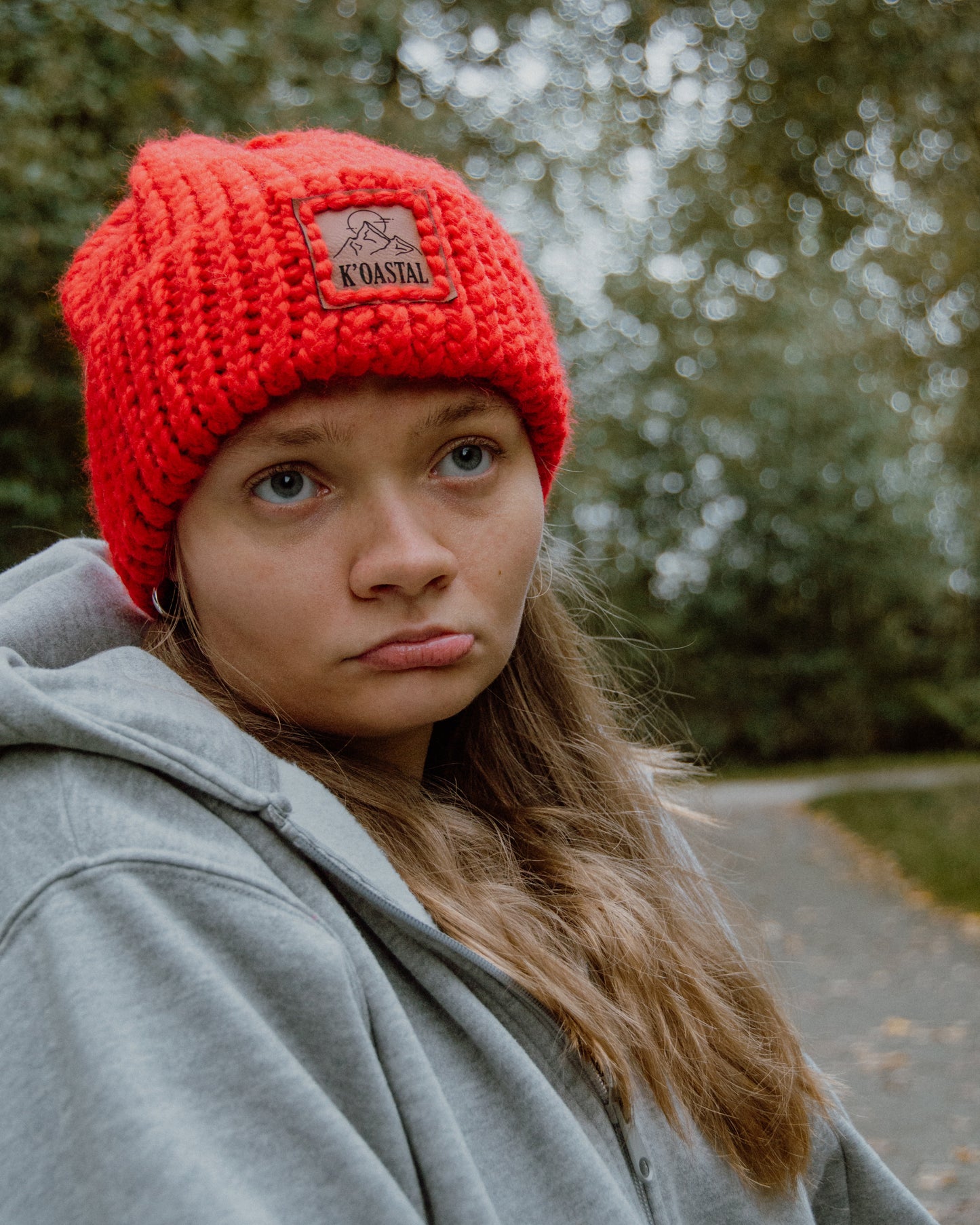Toque Beanie - Arleen Red