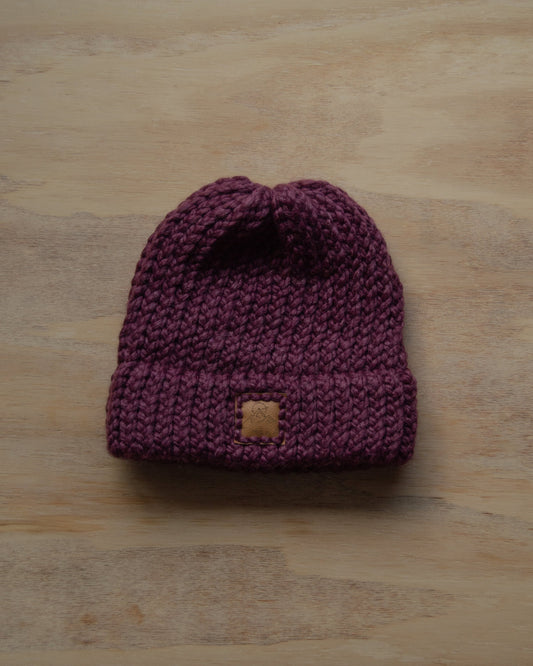Toque Beanie - Classic Mulberry