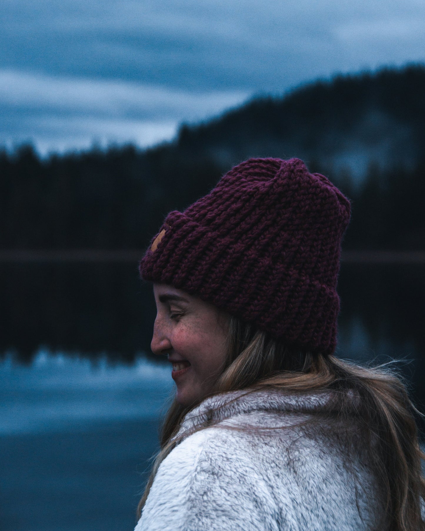 Toque Beanie - Classic Mulberry