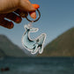 Acrylic Design Keychain - Humpback Whale